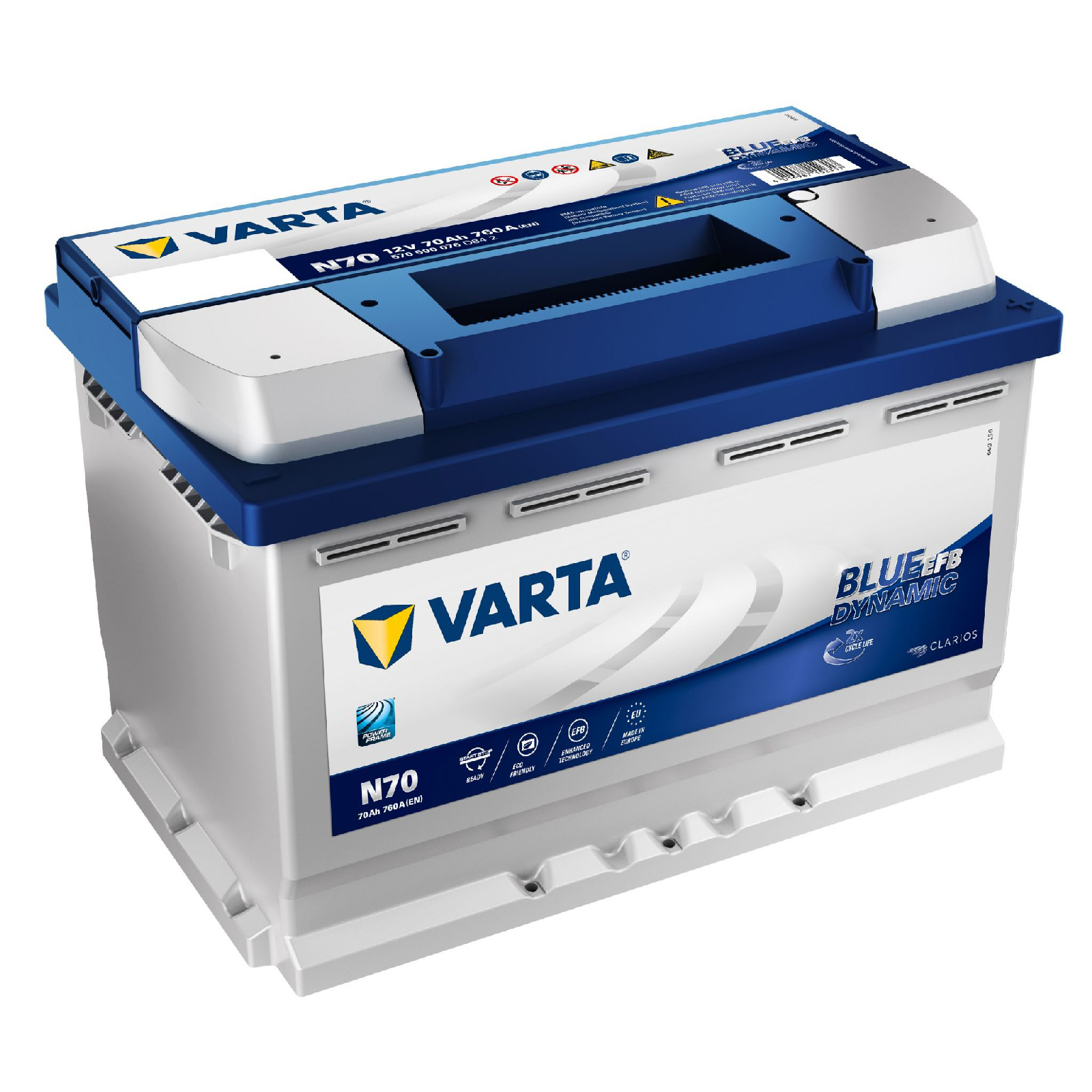 Аккумулятор efb 70ah